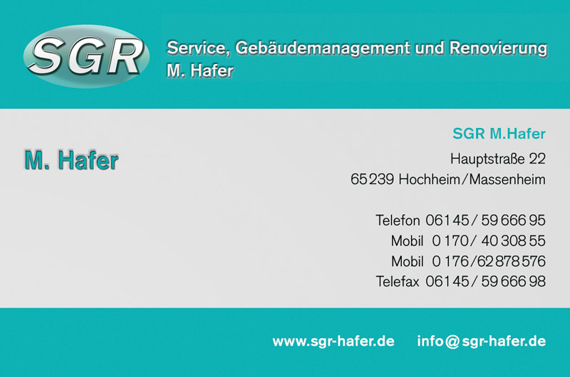 SGR M. Hafer Service, Gebudemanagement und Renovierung